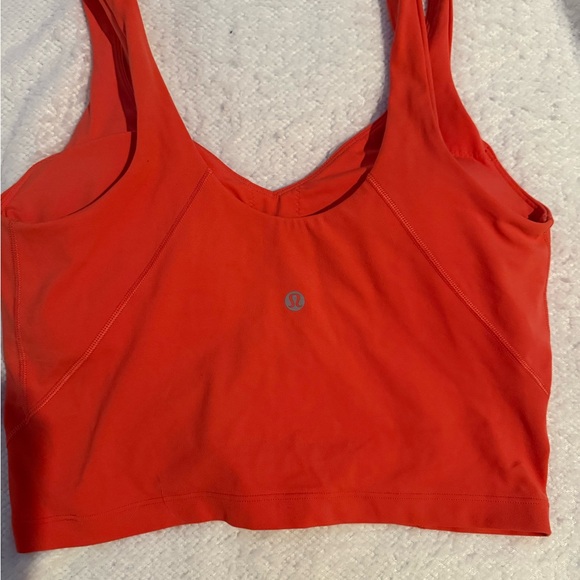 Lululemon Athletic White & Tan Top, Red Top Bundle - Picture 5 of 7